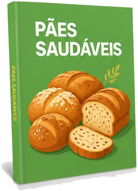 Capa do guia Pães Saudáveis